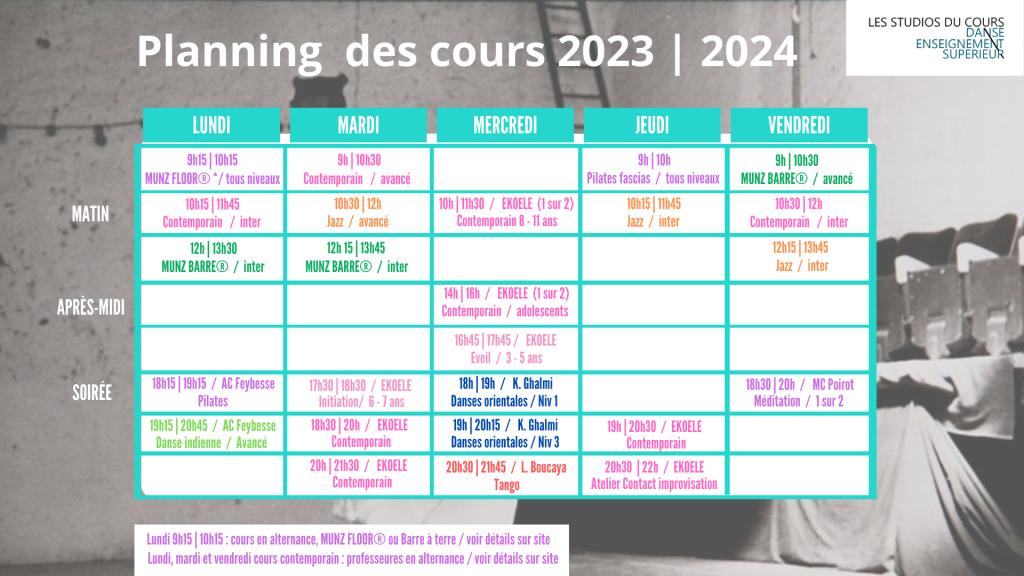Planning cours 2324 MAJ 220923