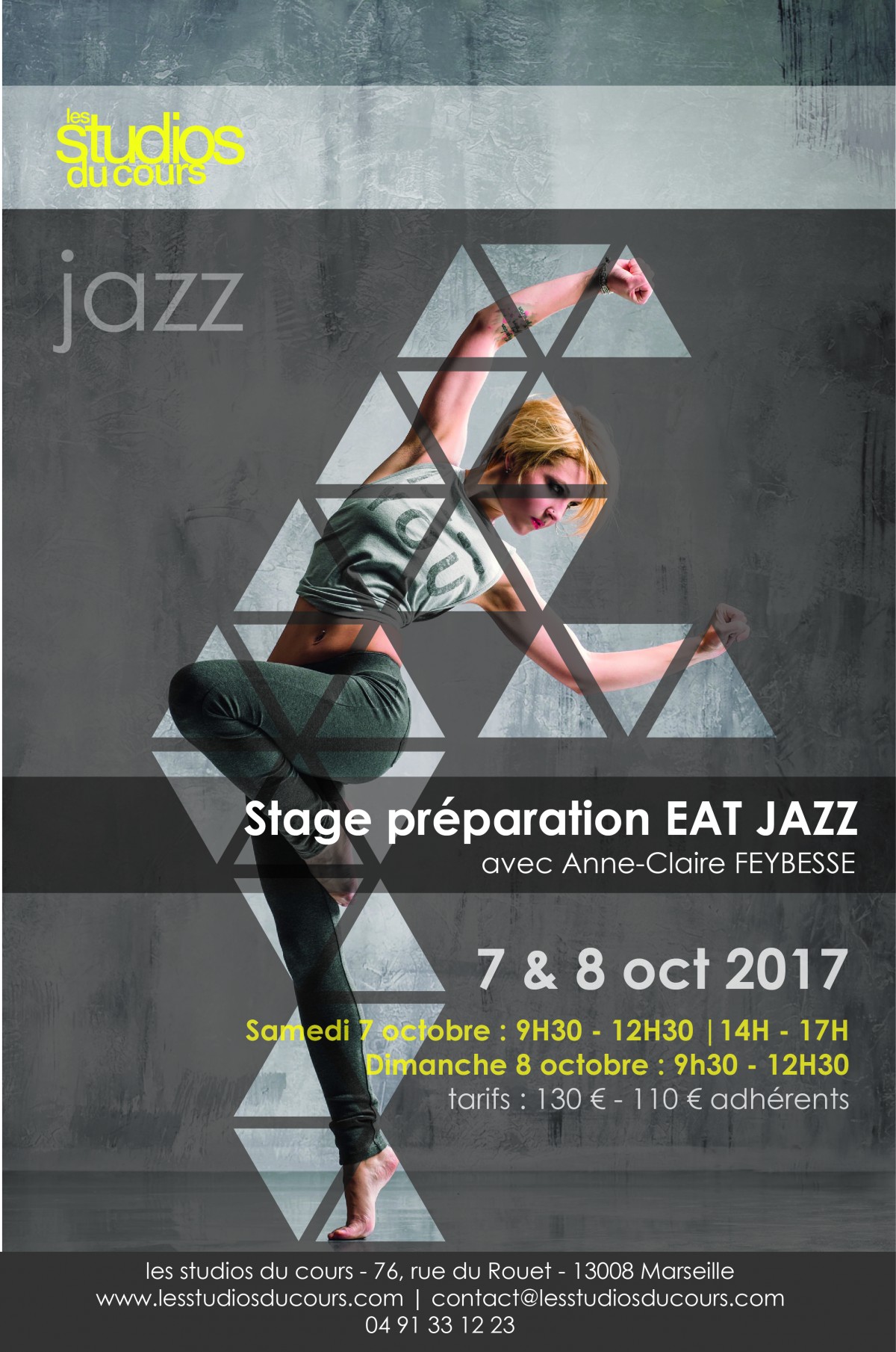Préparation à l'EAT Jazz aux Studios du Cours à Marseille