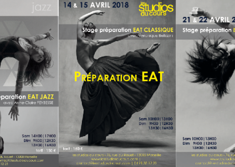 Stages de préparation à l'EAT 2018 aux Studios du Cours à Marseille