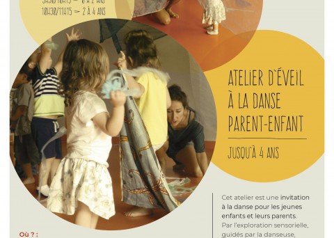 Atelier danse parent-enfant aux Studios du Cours aux Studios du Cours à Marseille